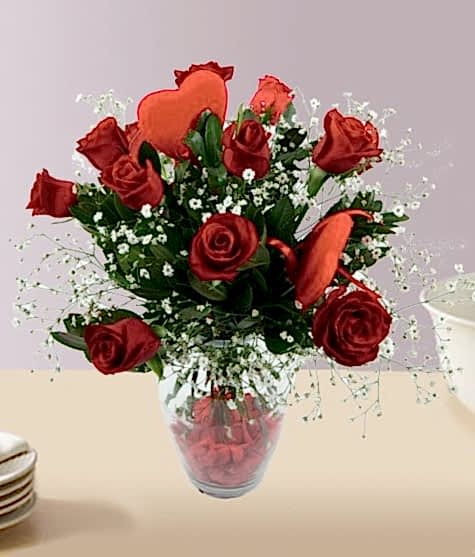 11 Adet K�rm�z� G�l